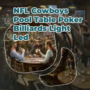 Cowboys poker table