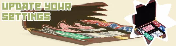 Cute poker set