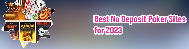 New poker sites no deposit bonus