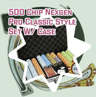 Nexgen pro classic poker chips