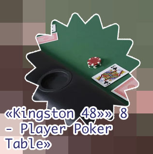 Poker table 8 player