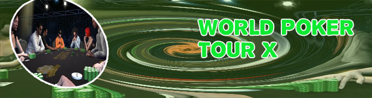 World displayed artistic poker series